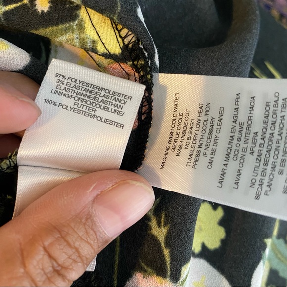 Rachel Rachel Roy Floral Shift Dress Size 6 - Picture 9 of 10